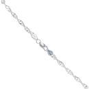 Silver Singapore Chain 18" By Icesia