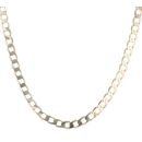9ct Yellow Gold Curb Chain 22"