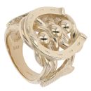 9ct Yellow Gold Horseshoe Ring