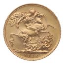 1928 George V Large Head South Africa Full Sovereign Coin