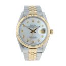 Rolex Custom Datejust Pre Owned Watch Ref 16233