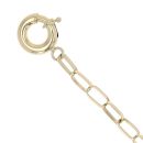 14ct Yellow Gold Star Charm Bracelet 8"