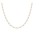 9ct Yellow Gold Figaro Chain 24"