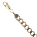 9ct Yellow Gold Curb Bracelet 7.5"