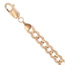 9ct Yellow Gold Curb Bracelet 7.5"
