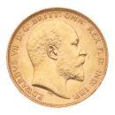 1903 Edward VII Large Head UK Full Sovereign Coin