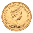 1978 Elizabeth II Decimal Portrait UK Full Sovereign Coin