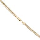 9ct Yellow Gold Curb Chain 24"