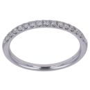 18ct White Gold 0.15ct Brilliant Cut Diamond Eternity Ring
