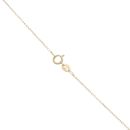 18ct Yellow Gold 0.50ct Brilliant Cut Diamond and Ruby Cluster Pendant And Chain 18"