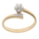 18ct Yellow Gold 0.40ct Brilliant Cut Diamond Solitaire Ring