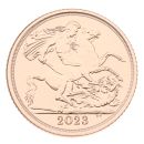 2023 Charles III UK Half Sovereign Coin