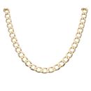 9ct Yellow Gold Curb Chain 22"