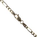 9ct Yellow Gold Small Links Figaro Chain 24"