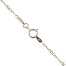 9ct Yellow Gold Garnet Cross Pendant And Chain 18"