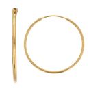 22ct Yellow Gold Hoop Earrings