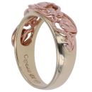 9ct Yellow and Rose Gold Tree Of Life Clogau Ring