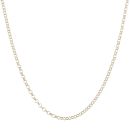 9ct Yellow Gold Small Links Belcher Chain 22"