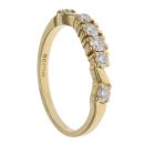 18ct Yellow Gold 0.35ct Brilliant Cut Diamond Fancy Ring