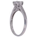 9ct White Gold 0.20ct Brilliant Cut Diamond Cluster Ring