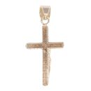 9ct Yellow Gold Crucifix Pendant