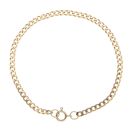 9ct Yellow Gold Curb Bracelet 7"