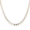 9ct Yellow Gold Curb Chain 20"