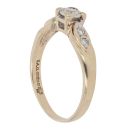 9ct Yellow Gold 0.20ct Brilliant Cut Diamond Solitaire Ring