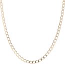 9ct Yellow Gold Curb Chain 22"