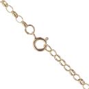 9ct Yellow Gold Egyptian Ankh Cross Pendant and Belcher Chain 22"