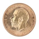 1913 George V Large Head UK Half Sovereign Coin