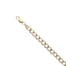 9ct Yellow Gold Curb Bracelet 8.5"