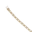 9ct Yellow Gold Fancy Bracelet 7.5"