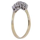 18ct Yellow Gold 1.00ct Brilliant Cut Diamond Five Stone Ring