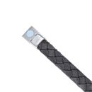 Unique & Co Black Leather Bracelet