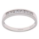 18ct White Gold 0.25ct Brilliant Cut Diamond Eternity Ring