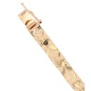 14ct Yellow Gold Fancy Bracelet 7"