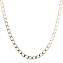 9ct Yellow Gold Curb Chain 18"