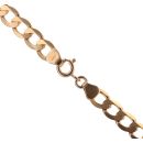 9ct Yellow Gold Curb Chain 18"