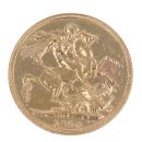 1890 Victoria Jubilee Head UK Full Sovereign Coin