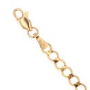 9ct Yellow Gold Curb Bracelet 7"
