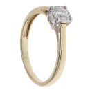 9ct Yellow Gold 0.35ct Brilliant Cut Diamond Solitaire Ring