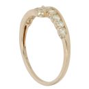 9ct Yellow Gold 0.40ct Brilliant Cut Diamond Fancy Ring