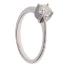 18ct White Gold 0.50ct Brilliant Cut Diamond Solitaire Ring