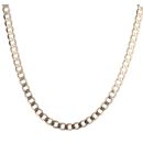9ct Yellow Gold Curb Chain 20"