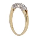 18ct Yellow Gold 0.50ct Brilliant Cut Diamond Five Stone Ring