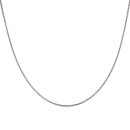 18ct White Gold Twist Fancy Chain 18"