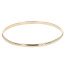 9ct Yellow Gold Plain Bangle