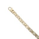 9ct Yellow Gold Byzantine Bracelet 8"
