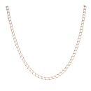 9ct Yellow Gold Square Curb Chain 18"